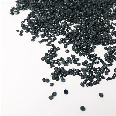 Valettu teräshiekka